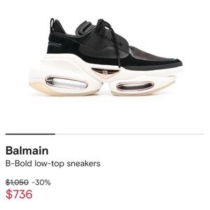 Balmain BE-BOLD Low Top Women’s Sneakers